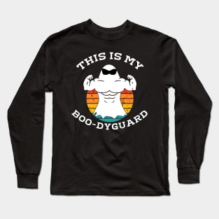 This is my boo boo-dyguard funny ghost halloween Long Sleeve T-Shirt